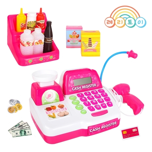 레인보우리퍼블릭 슈퍼마켓 계산대 놀이 B형 12pcs