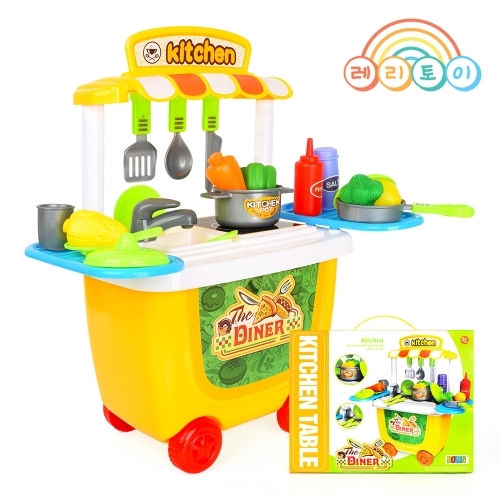 레인보우리퍼블릭 주방놀이 박스 31pcs