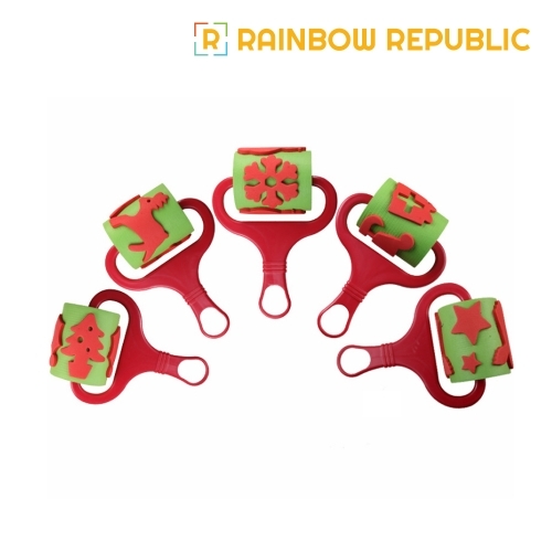 레인보우리퍼블릭 EVA 대형 롤러 5종 세트(성탄절)