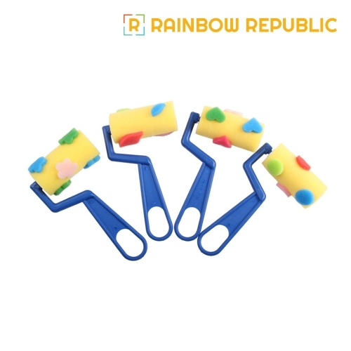 레인보우리퍼블릭 스펀지 도형롤러 4종세트