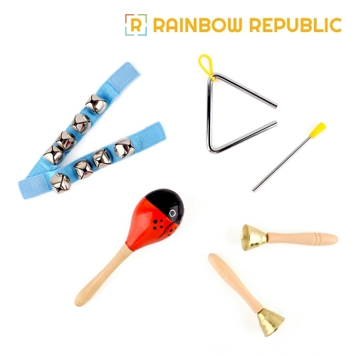 레인보우리퍼블릭 어린이 악기 4종세트