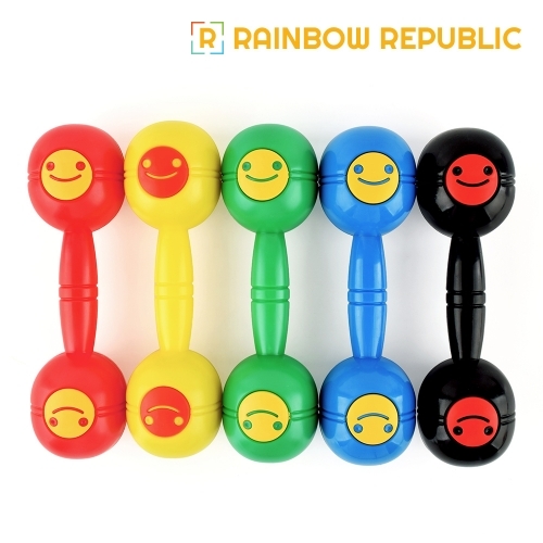 레인보우리퍼블릭 덤벨 쉐이커(레드)