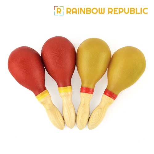 레인보우리퍼블릭 점보 마라카스(옐로우)