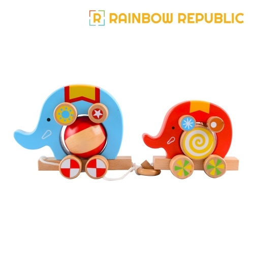 레인보우리퍼블릭 미니코끼리 열차놀이