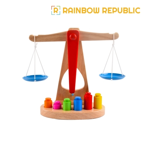 레인보우리퍼블릭 양팔 저울놀이
