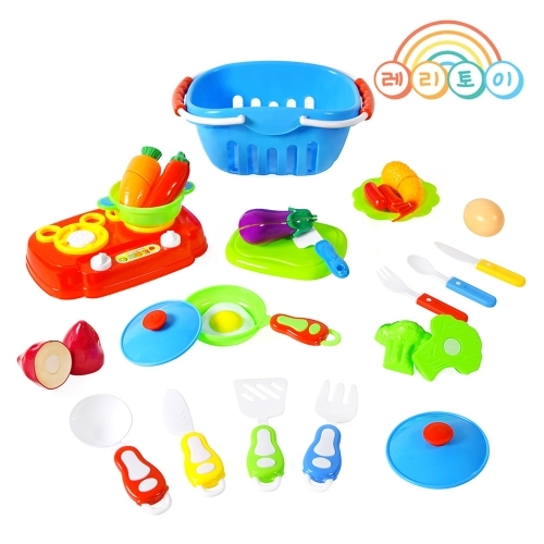 레인보우리퍼블릭 요리놀이 바구니 세트