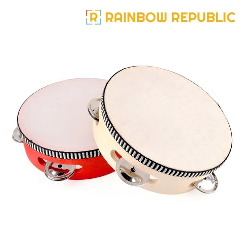 레인보우리퍼블릭 탬버린(레드)
