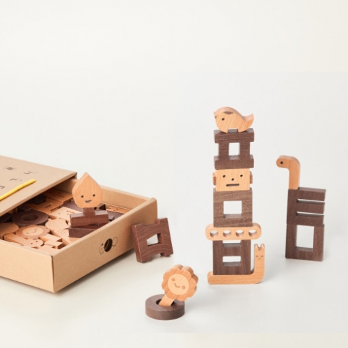 이응이 한글 블록 세트