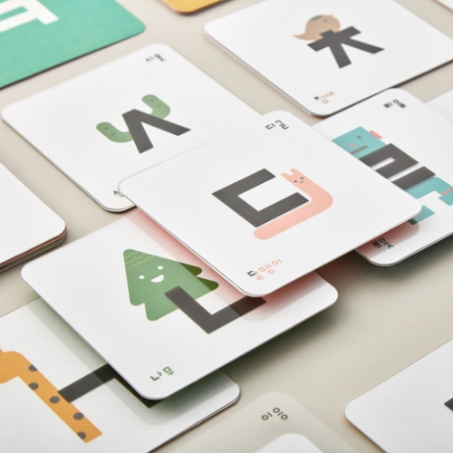 이응이 한글 카드