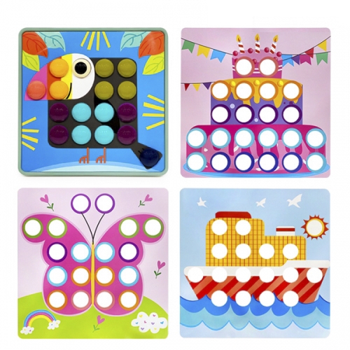 라운드 아트 퍼즐