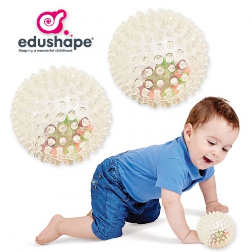 에듀쉐이프 센소리 래틀 볼 2종세트