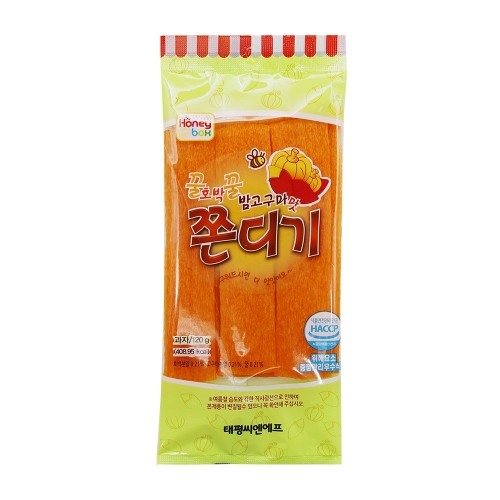 태평 꿀호박 꿀밤고구마맛 쫀디기 120g