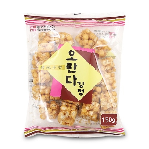 에코푸드 오란다강정 스낵 150g