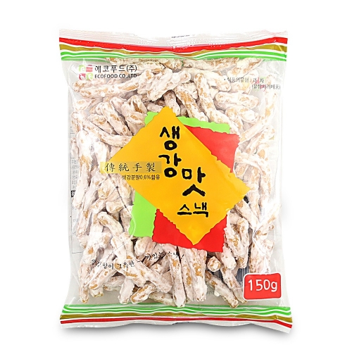 에코푸드 생강맛스낵 150g