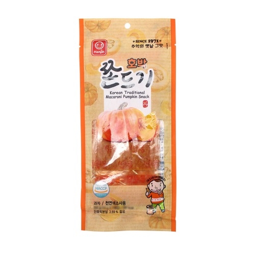 한진 호박 쫀드기 72g