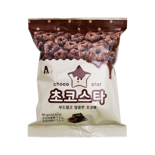 에이원푸드 초코스타 80g