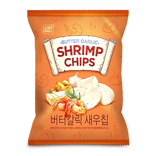 코스모스 버터갈릭 새우칩 64g