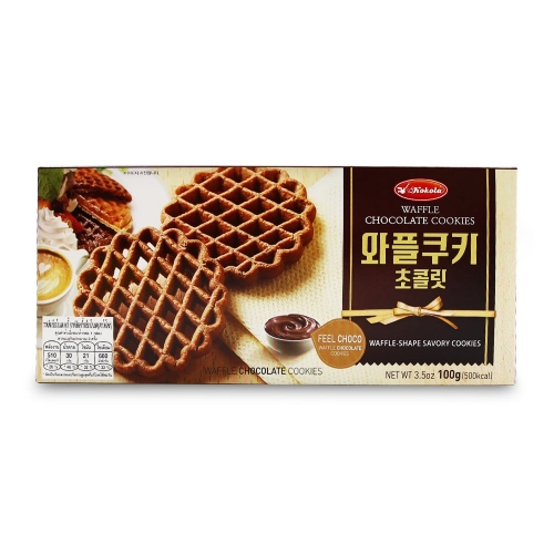 와플 초콜릿 쿠키 100g