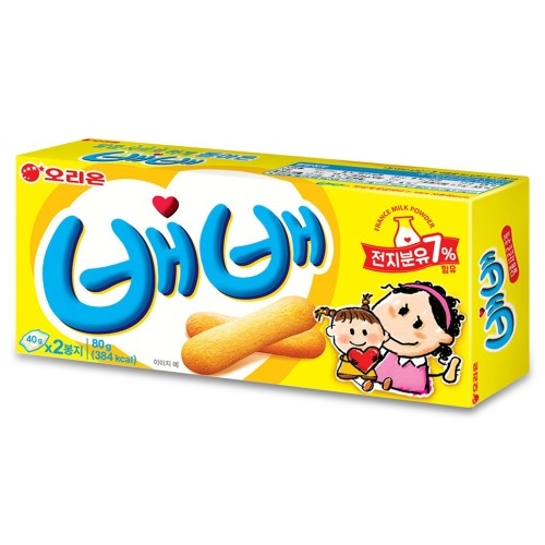 오리온 배배 80g