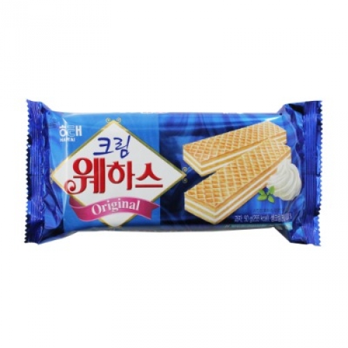 해태 크림 웨하스 50g