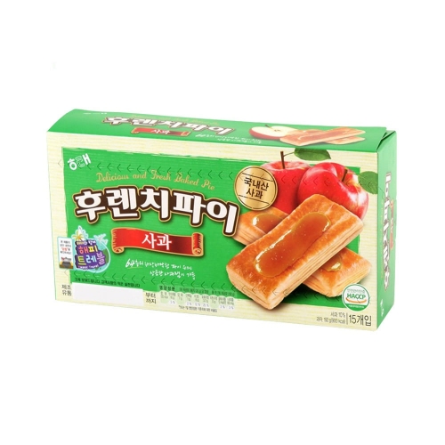 해태 후렌치파이 사과 192g
