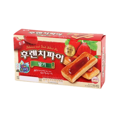 해태 후렌치파이 딸기 192g