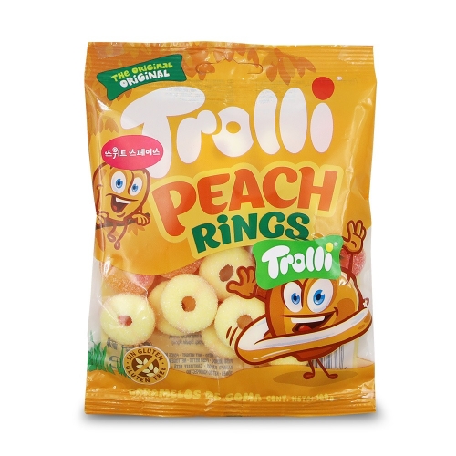 트롤리 피치향링스 100g