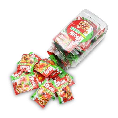 트롤리 피자모양 젤리 840g