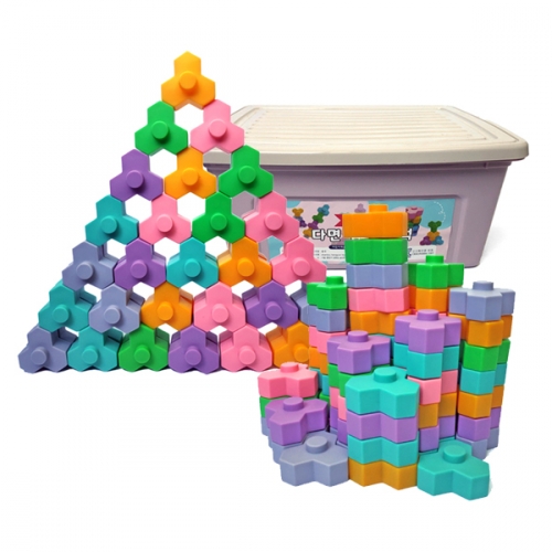 소프트 다면 입체 블럭 54p