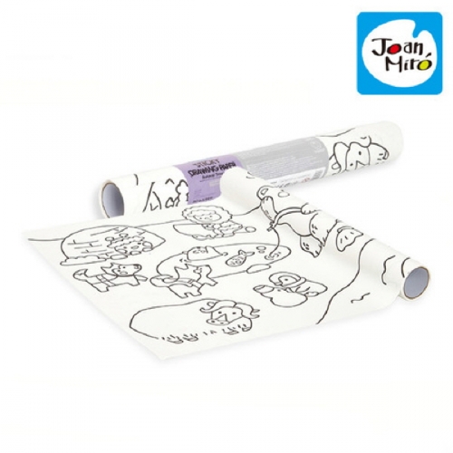 리틀호안미로 벽에붙이는 색칠놀이 동물