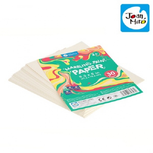 리틀호안미로 마블링 물감 페이퍼