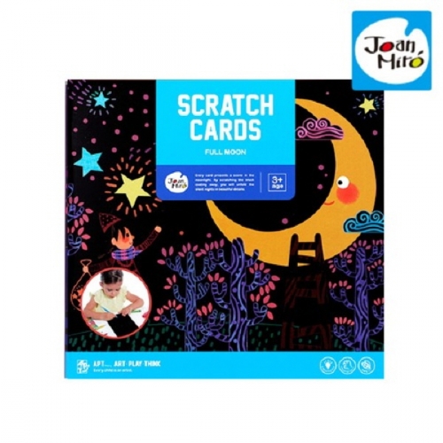 리틀호안미로 스크래치아트 만월