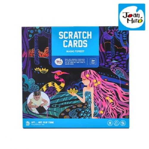 리틀호안미로 스크래치아트 마법의숲