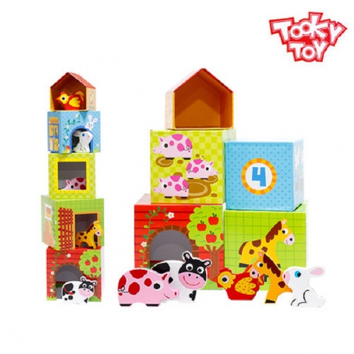 투키토이 농장 탑 쌓기 10pcs