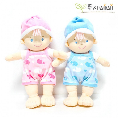 뚜시베베 보들블루핑크 인형