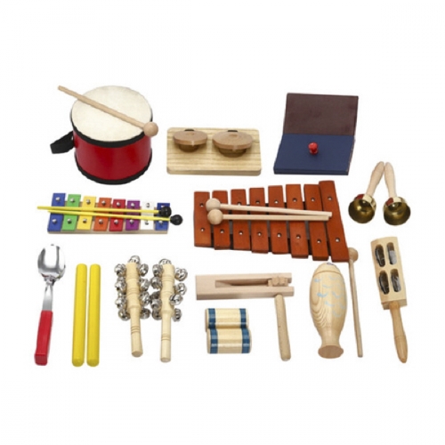 맑은소리 두드림 원목 악기 세트 16종
