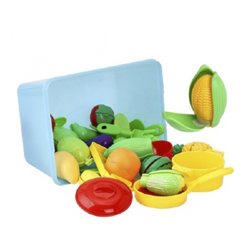 플레이 해피 과일 야채 속 엿보기