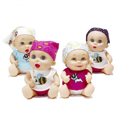 플레이 소리나는 미니코코 인형 4종