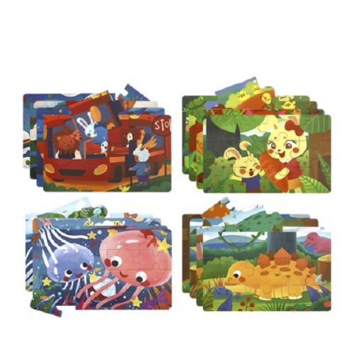 튼튼 4스텝 직소퍼즐 4종