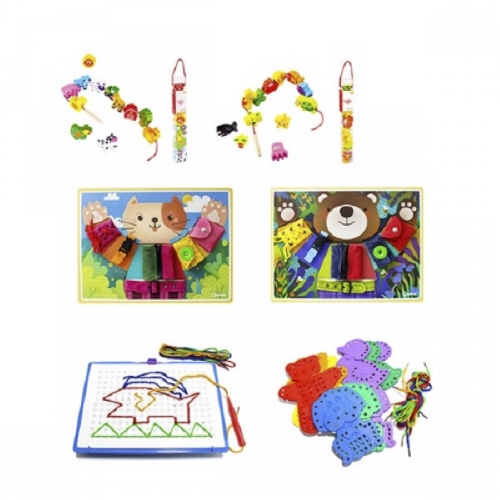 조작 수쌓기 실꿰기 6종 세트