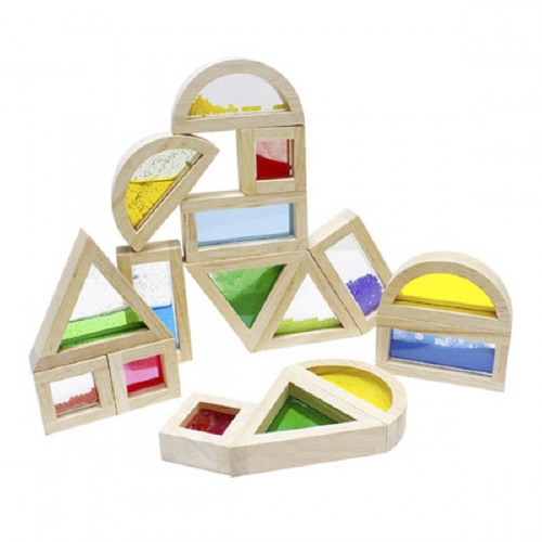 튼튼 투명 도형블록