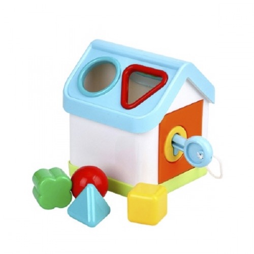 튼튼 열쇠블럭 도형하우스