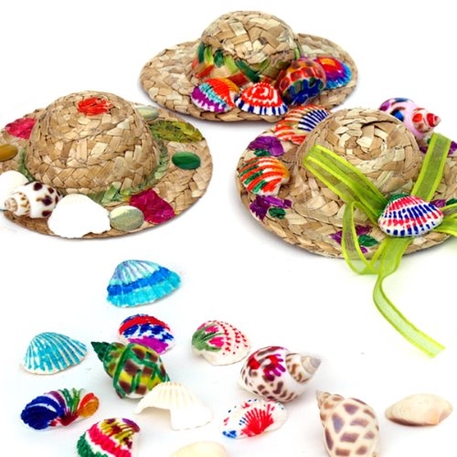 냉장고자석만들기(밀짚모자 지름8cm)