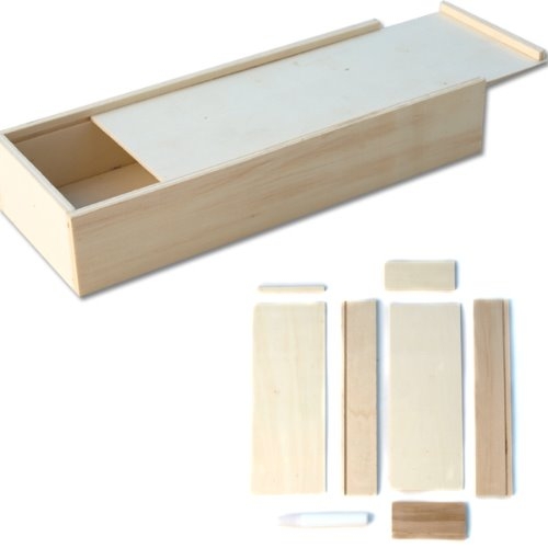나무상자(나무필통)만들기세트(접착제포함)