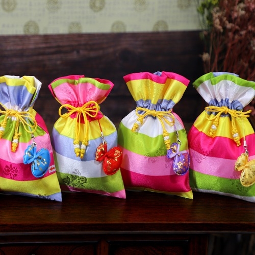 복장식 색동복주머니(소형)