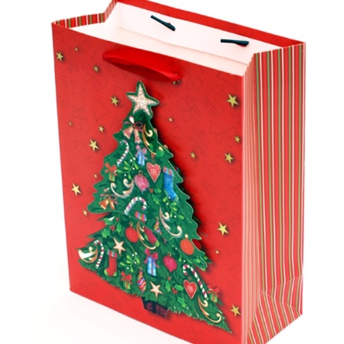 크리스마스 입체쇼핑백