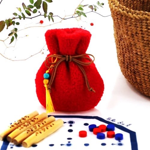 나비윷놀이와 밍크복주머니세트(윷놀이세트)