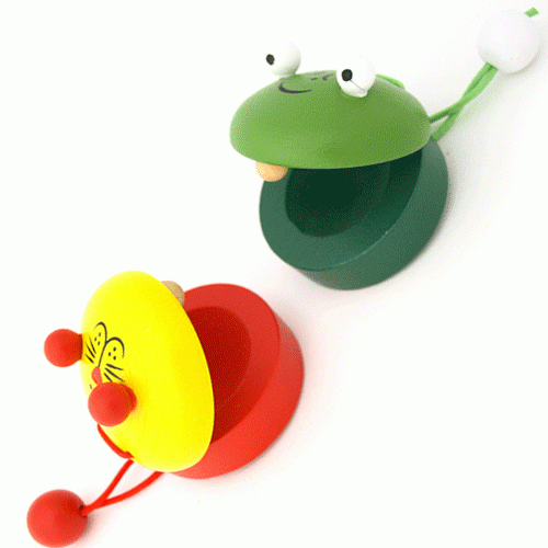 (원목악기) 동물캐스터네츠