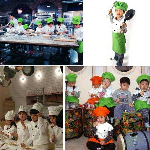 (국산)꼬마요리사 앞치마