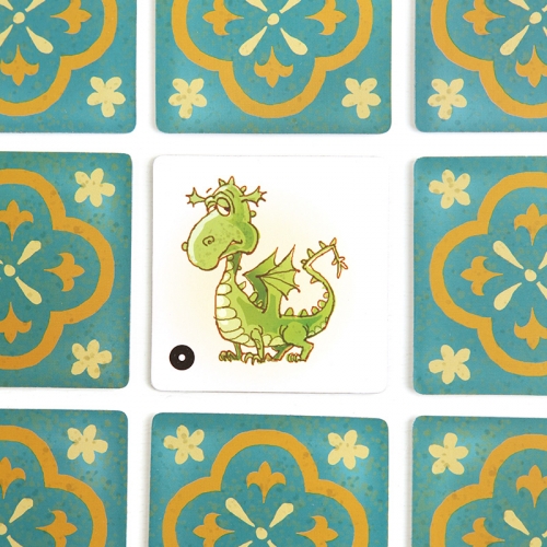 지하실아래 용이 숨긴보물 보드게임 /5세이상 2-5인 기억력